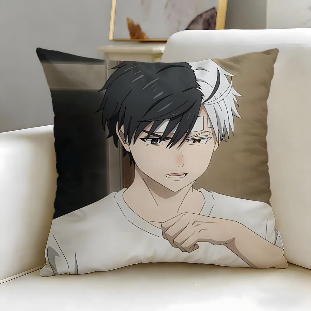 popular anime WIND BREAKER Cushion Cover Soft  EasyWash Pillow Case  Versatile for Couch Bed Travel and Office