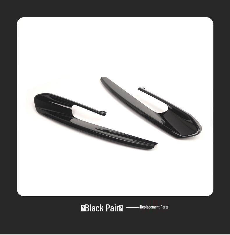 BMW 3 Series F30 (2012-2015) Modern Style Lower Grille Trim & Fog Light Frame Bright Strip Accessories
