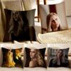 R-Rebekah Mikaelson Originals Cushion Cover Pillowcase Anti-Dustmite Living Room Sofa Decor Cushion Room
