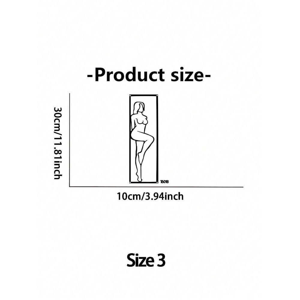 Black Metal Wall Art Decor Modern Home Sculpture