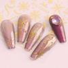 Christmas Nail Stickers 3D Xmas Design Self-adhesive Nail Decals Nail DIY Decor