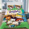Cartoon R-Rugrats Duvet Cover Children Bedding Set Bedroom Decoration Adult Boy Girl Children Gift