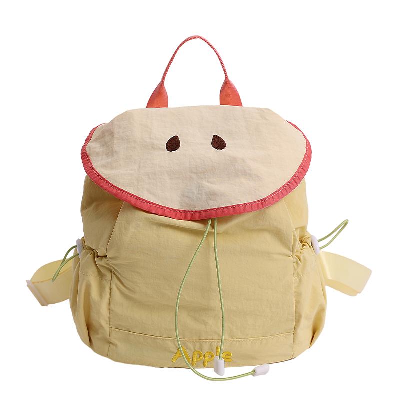 Casual Fruit Shape Large Capacity Nylon Backpacks High Quality Cute Unique Design Personality Fresh Backpacks for Women 2025 New