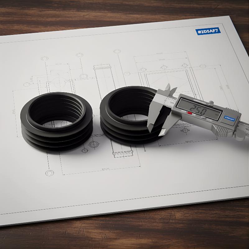 Flush Pipe Rubber Gasket 119668001 for Toilet Internal Repair Leakproof Water Seal for Low Level Bathroom Maintenance