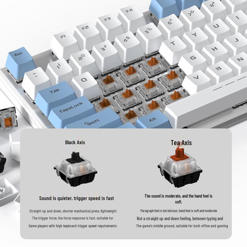 DAREU EK815 Wired Mechanical Keyboard