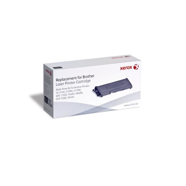 XEROX Cartouche de toner Equivalent Brother TN2120 - Noir - HL-2140/2150N/2170 - Autonomie 2600 impressions