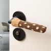 Knitted Anti-Collision Door Handle Cover - Winter Protection Sleeve for Bathroom Door Locks