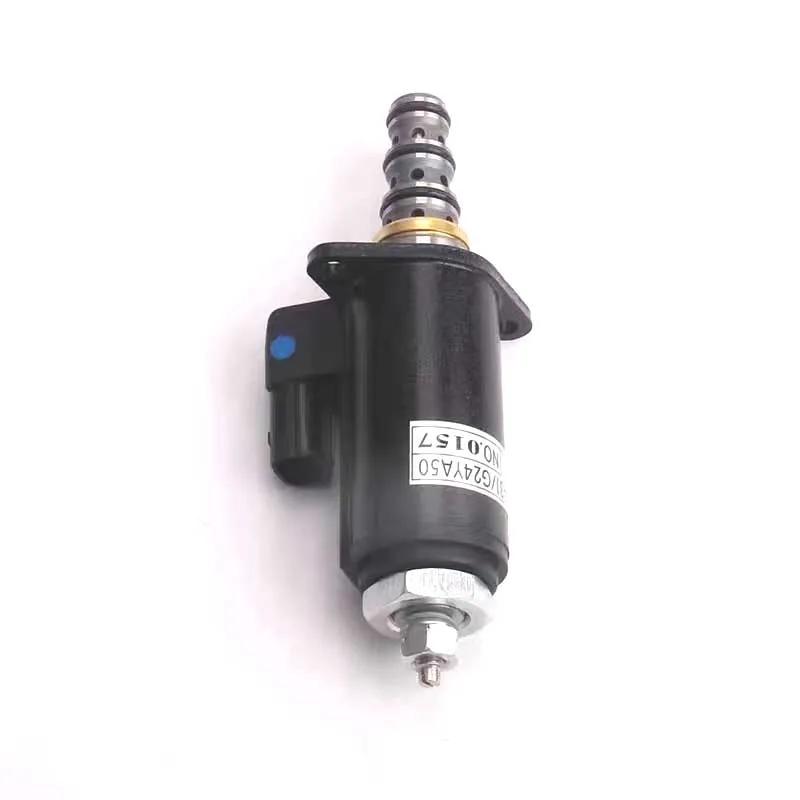 For KOBELCO SK Super 8 200 210 250 260 350-6-8 excavator hydraulic lock pilot safety lock solenoid valve