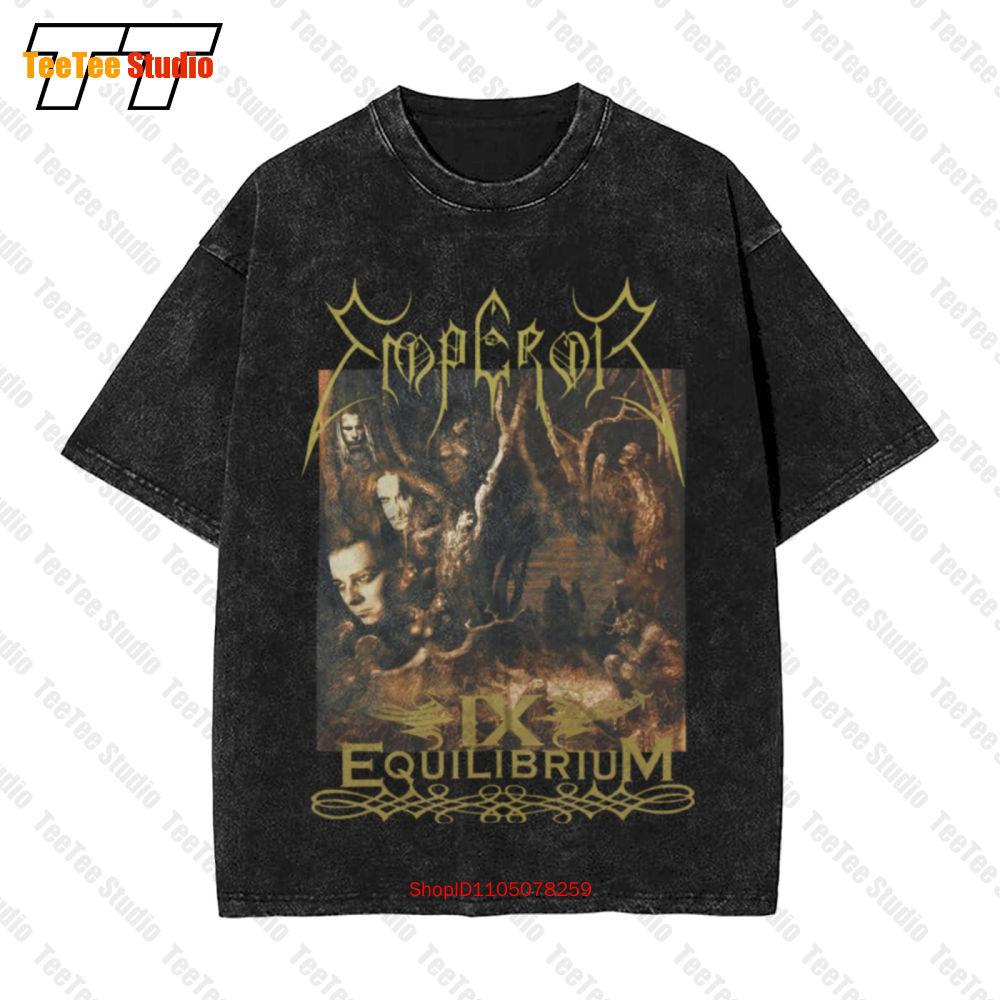Emperor Ix Equilibrium Ihsahn Trym Band Vintage Oversized TShirt SRNH S