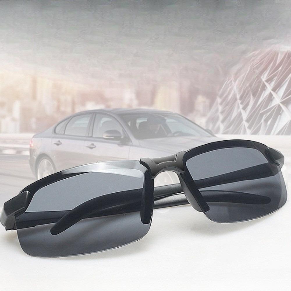 3PCS Men Sunglasses Photochromic Driving Outdoor Sun Glasses for Men Day Night Version Fishing Hiking Eye Wear