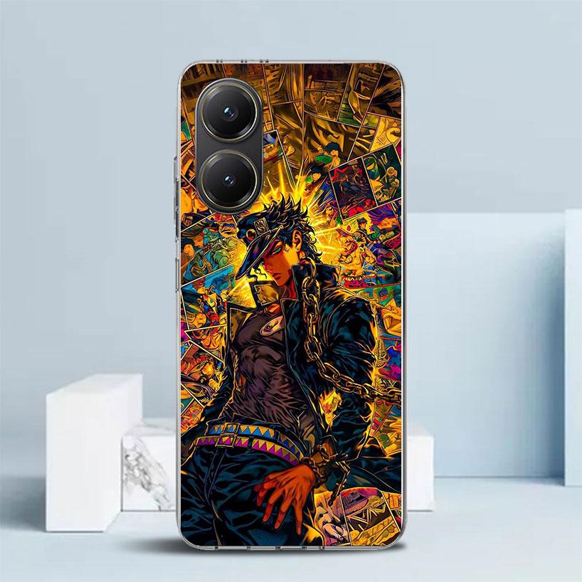 JoJo's Bizarre Adventure Kujo Jotaro Soft Cover for Xiaomi Poco F7 Ultra X7 X6 X5 Pro M7 Phone Case Redmi 15 15C 13 13C 12 12C 1