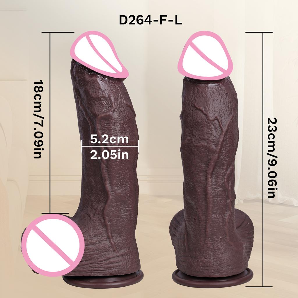 New Realistic Soft Double Silicone Big Dildo 3 Colors Penis 4 Sizes Vaginal Masturbation Suction Cup Dick Woman Anal Sex Toy