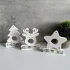 3Pcs Christmas Silicone Money Holder Moulds for Money Holder, Christmas Themed Pendant Molds with Hole for Epoxy Resin