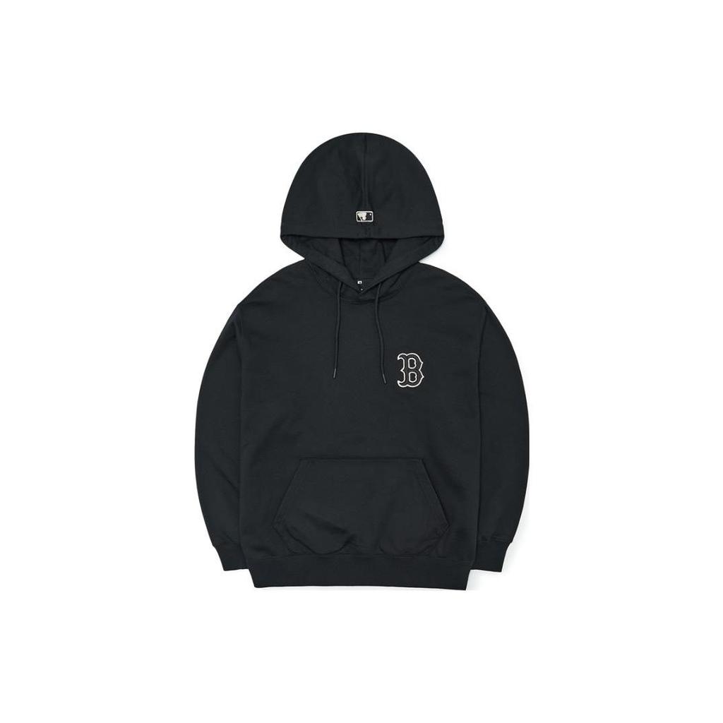 MLB New York Yankees Solid Color Printed Label Vintage Sports College Style Hoodie Unisex Hoodies Black 3AHDO0126-43BKS