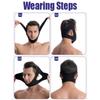 Breathable AntiSnoring Chin Straps Adjustable Design To Prevent Mouth Breathing for 21.65-23.62in Head Circumference