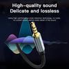 KEYSION Headset Splitter 3.5mm Audio+Mic Stereo Headphone Splitter Audio 3.5mm 4 Pole Jack Y Cable for Phone HIFI DAC Amplifier