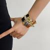 Women's Light Luxury High-quality  Full Bee Opening Wide Version Bracelet Exquisite Bracelet Armband