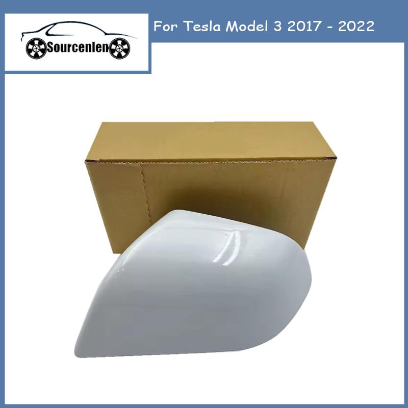 

Car Accessories Rear View Mirrors Shell Cap Housing For Tesla Model 3 2017 - White Right