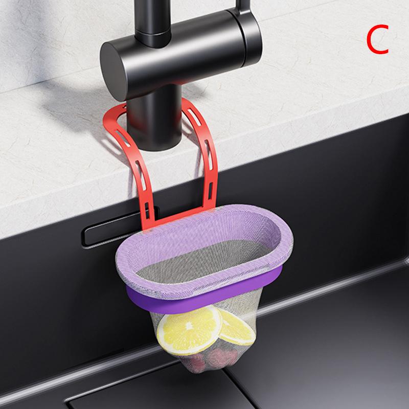 Sink Strainer Made From Abs With Fine Mesh And 50 Sink Strainer Net Bags For Food Waste Collection And Drain Maintenance
