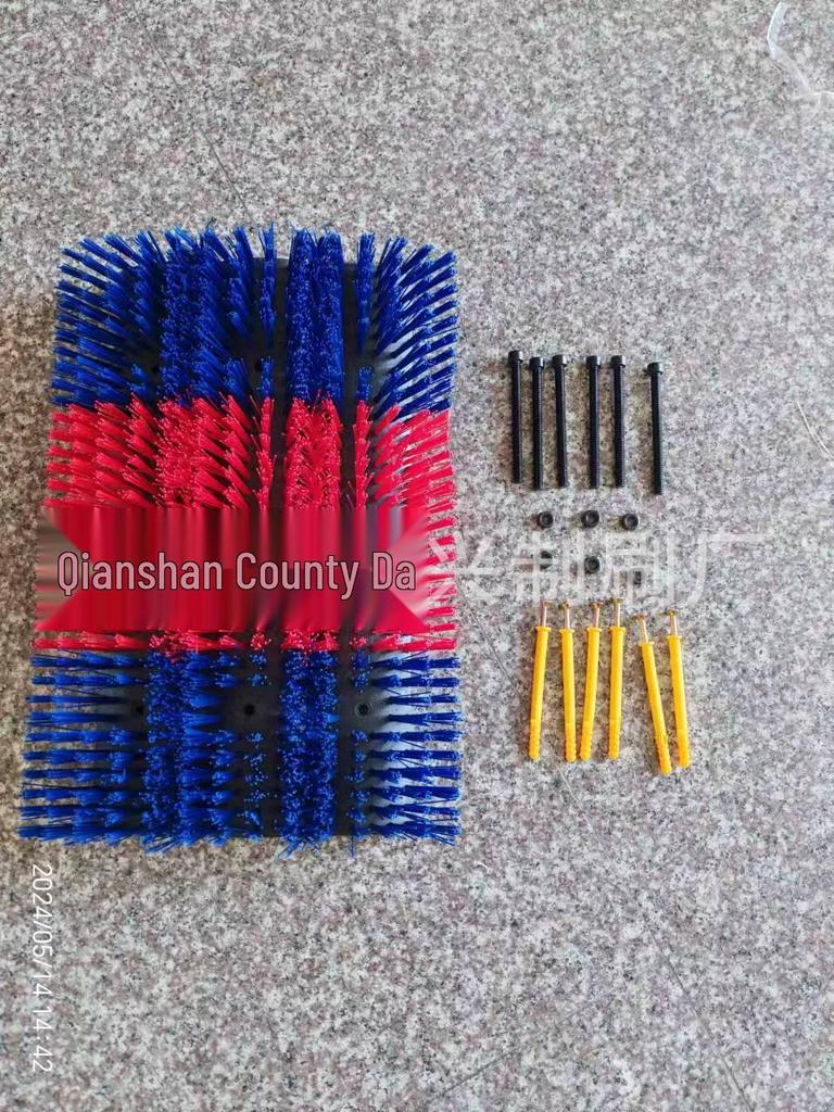 Bardzo Duża Składana Szczotka do Ciała Krowy – Trójsekcyjna Rolka do Masażu i Drapania do Czyszczenia Zwierząt Gospodarskich