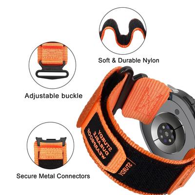 Nylon Band For Samsung Galaxy Watch 8 Classic Watch8 40mm 44mm Ultra2 Sport Loop Bracelet Sport Watchband Replacement Correa