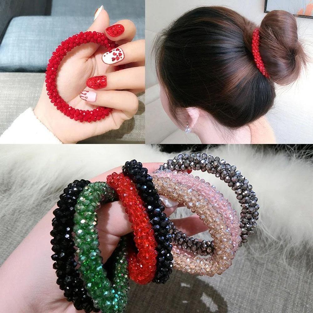 Headwear Accessories Girls Student Ladies for Women Ponytail Holder Hair Ties Rubber Band Hair Rope