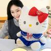 Adorable Navy Hello Kitty Plush Doll Soft Toy For Girls Cute Collectible Gift 40cm To 80cm Sizes