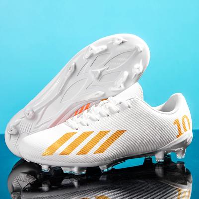 Nouvelles Chaussures de Sport d'Entraînement Football Ultralégères Professionnelles Gazon Extérieur Crampons Chaussures de Football Unisexe de Haute Qualité TF/FG