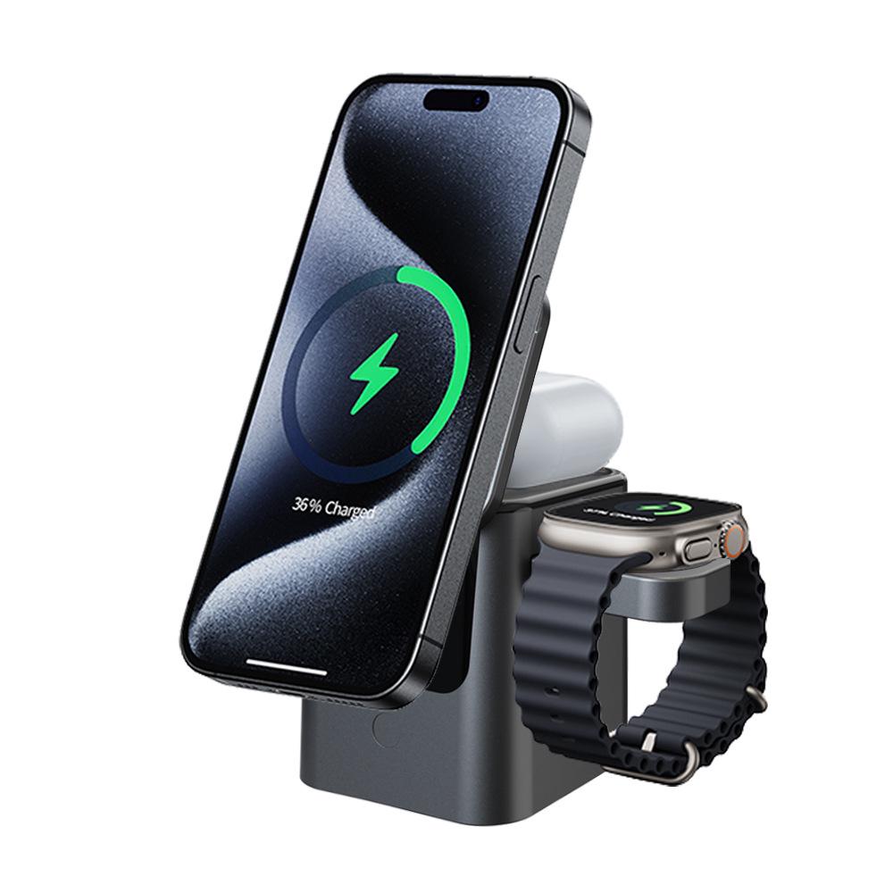 Qi2 15W Foldable Wireless Charger & Desktop Stand