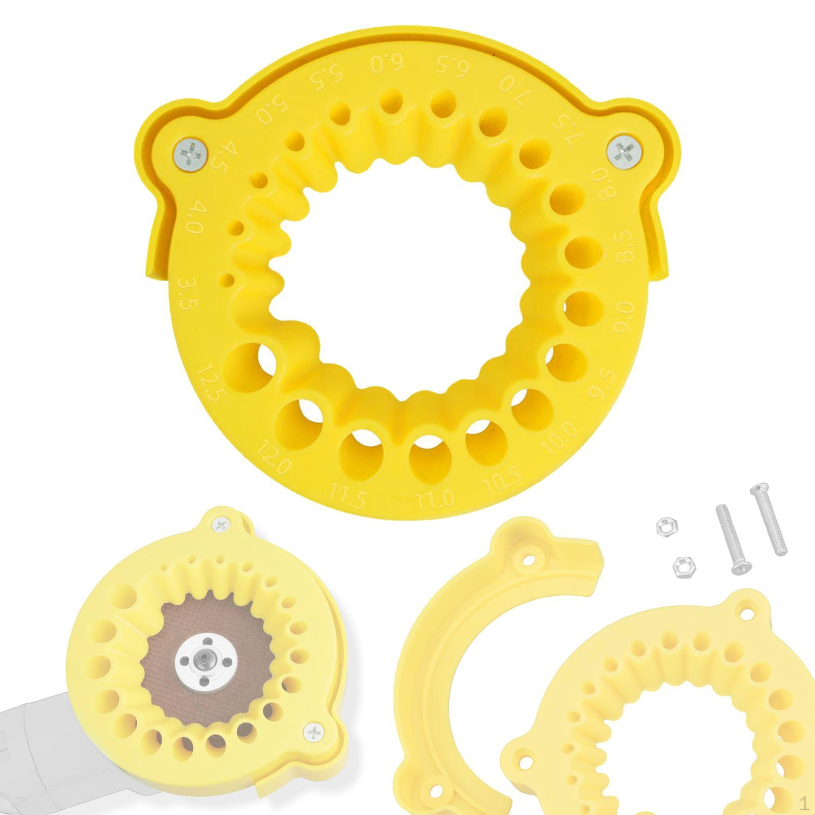 

Drill Sharpener Sharpening Guide Tool Easy to Install Premium Bit Grinding