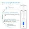 Portable Face Facial Moisturizing Face Steamer Cold Spray Machine Humidifying Spray Skin Test Hydrating Instrument