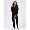 POLO Collar Sweater Suit Women's Autumn and Winter Loose European and American Fashion Casual Knitted Two-piece Suit