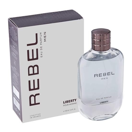 Liberty Luxury Rebel Eau De Parfum Flüssigkeit für Männer Lang anhaltende aromatische & maskuline Noten Premium-Duft Hergestellt in Frankreich 100ml