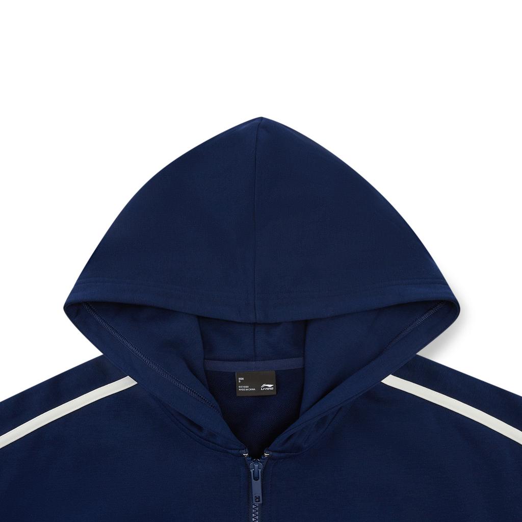 Série Lifestyle Sportif Li Ning Veste à Capuche Coupe Ample pour Couple Unisexe Jackets AWDW357-5