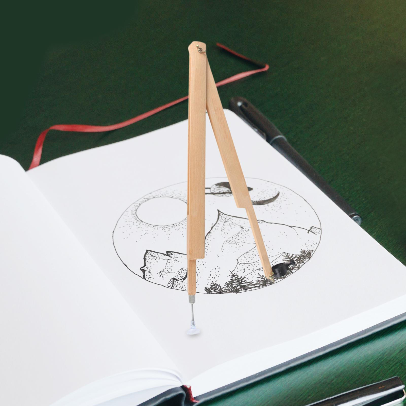 Professional Large Circle Drawing Tool Geometry Tools Supplies Multi Purpose for Classroom