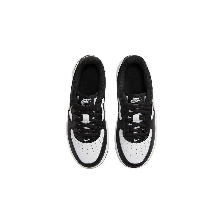 (PS) Nike Air Force 1 Low '07 LV8 'White Swoosh Panda' Kids' DV1623-001