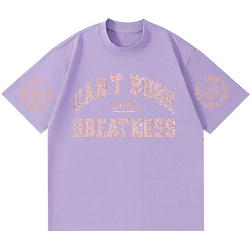 Central Cee CAN'T RUSH GREATNESS World Tour 2025 T-shirt Summer Cotton Short Sleeve T Shirts Men Women Fashion Hip Hop T-shirts