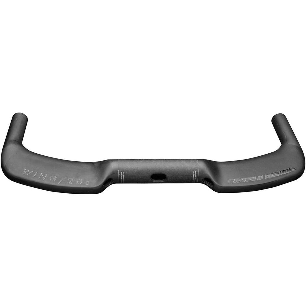 PROFILE DESIGN Carbon Bullhorn Handlebars 380mm Wing/20c (31.8) (RHW20C381)