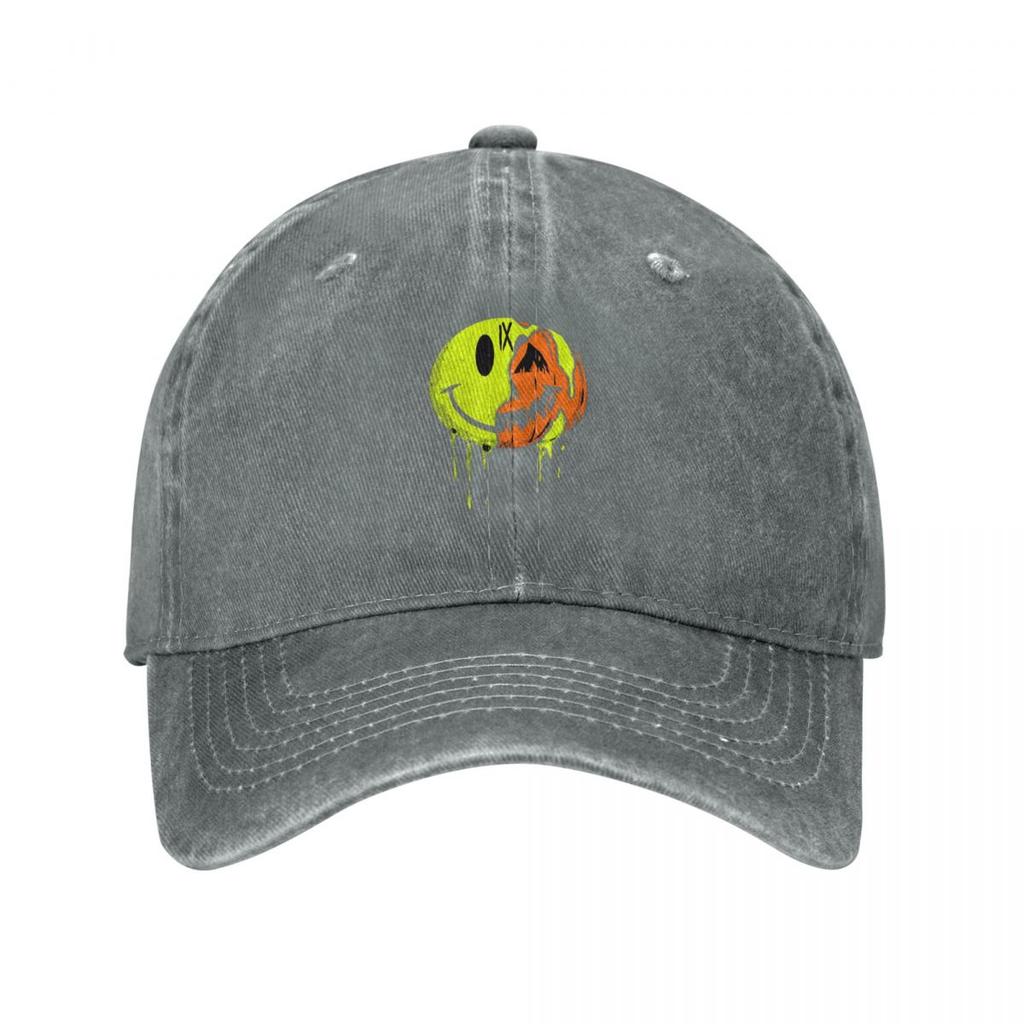 glossy smile Baseball Cap Rave Bobble Hat Hat Unisex Golf Cap Womens Golf Wear Unisexs