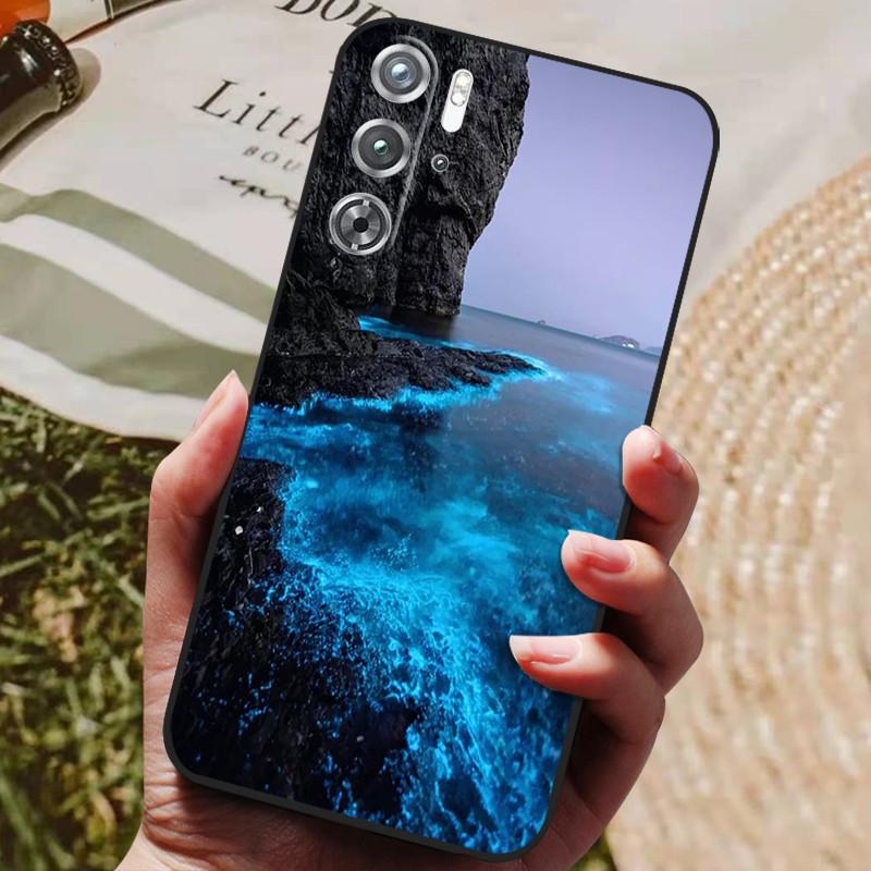 For ZTE Nubia Red Magic 9S Pro Case Luxury Phone Silicon Back Cover For Nubia REDMAGIC 9S Pro Plus 9 Pro Cases Protective Shell