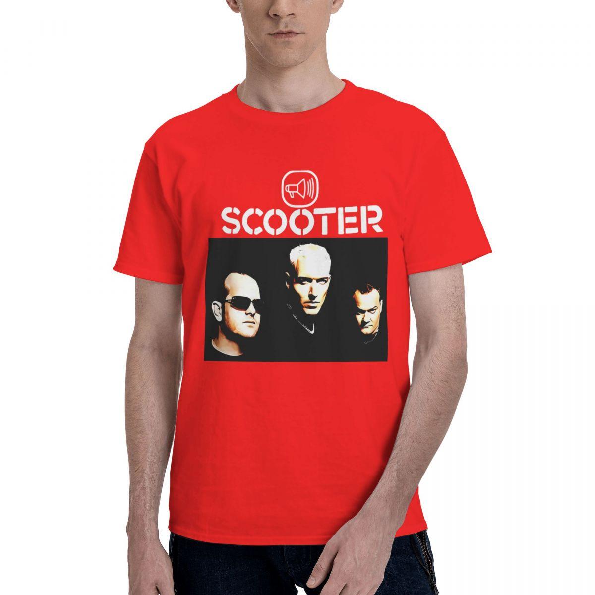 New Scooter Techno Hard Trend German Band 100 Cotton Casual Breathable Confortable Man High End Mens Clothing Funny Gift S