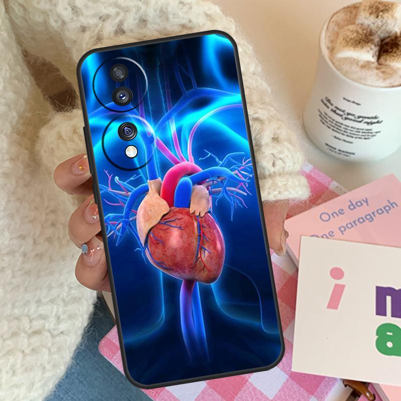 Medical Human Organs Meridian Art For Honor Magic 8 Pro 6 5 7 Lite Case For Honor 50 70 90 200 400 X8b X9a X9b X9c X9d Win RT