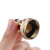 1PC 3/4'' High Quality Gardening Snap Water Hose Pipe Tube Threaded Quick Connector Tap Adaptor Brass