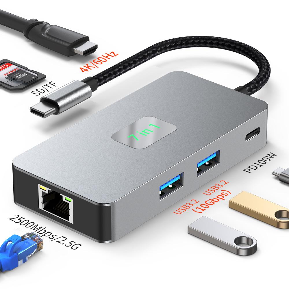 11-in-1 USB-C to 4K60Hz HD Expansion Dock for Laptops