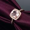Sace Gems Classic Copper Alloy Zircon Ring Ladies Jewelry Wedding Promise Party Gift  Open