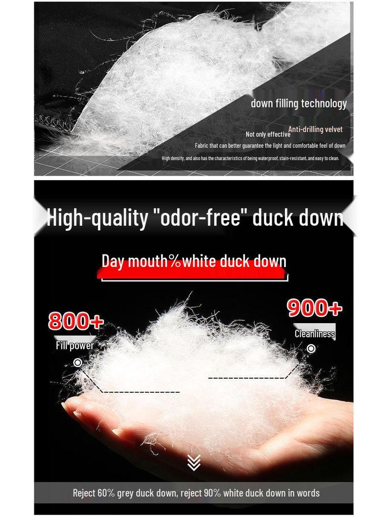 Herren Canada Goose Mittellanger Daunenparka 2025 - Neuer Winterstil, Verdickter Windbreaker Arbeitskleidung