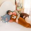 Cat and Mouse Throw Pillow Tom Jerry Plush Toy Doll Children Sleeping Doll Gift