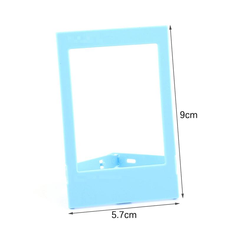 5Pcs 3" Desk Photo Frame Picture Frames For Fujifilm Instax Mini Colorful Diy Photo Frame Fridge Refrigerator Picture Frame