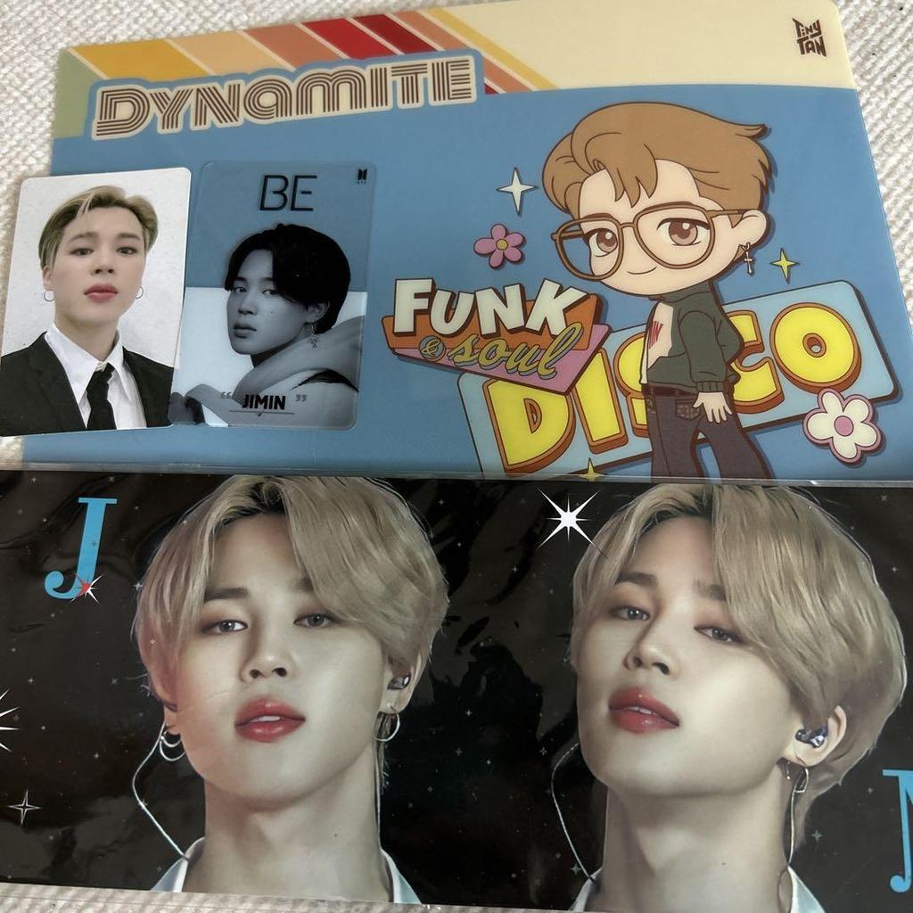 [USED] BTS Jimin Goods Bulk Sale Jimin BT21