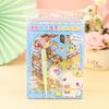 New Sanrio Cartoon Miniature Scene Set Landscape Building Stickers Fun For Kids Stress Relief 3D Stickers Journal Decoration